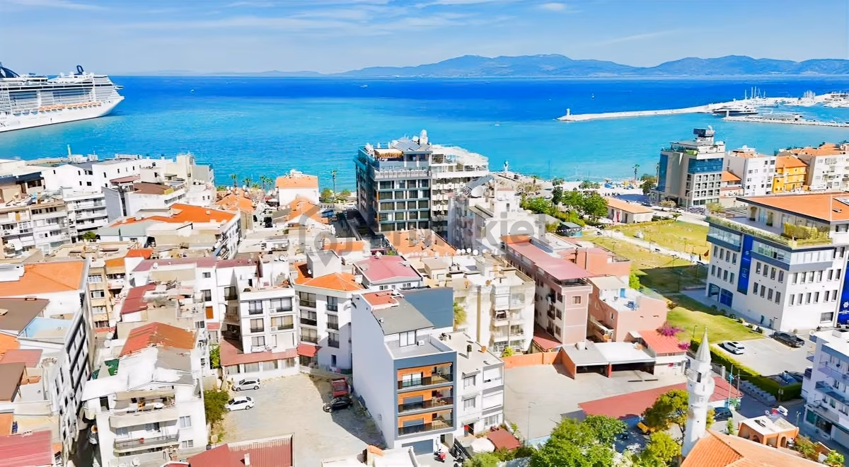 Kuşadası Merkezde Denize 100 Adım 3+1 Doğalgazlı Dublex Daire - 9