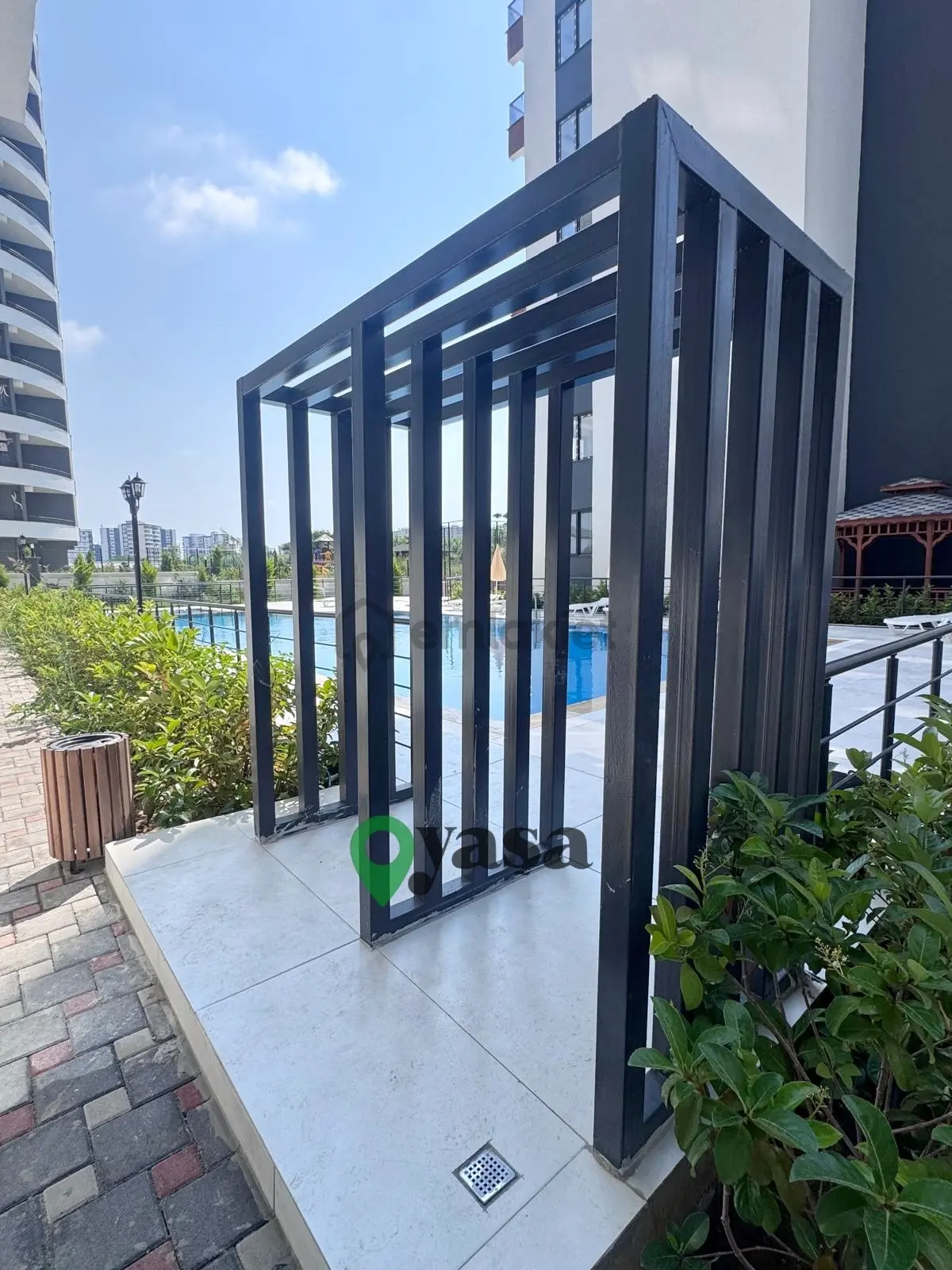 Yaşa Gyd - Tömükte Denize 300 Metre | Havuzlu Sitede 1+1 Kiralık - 17