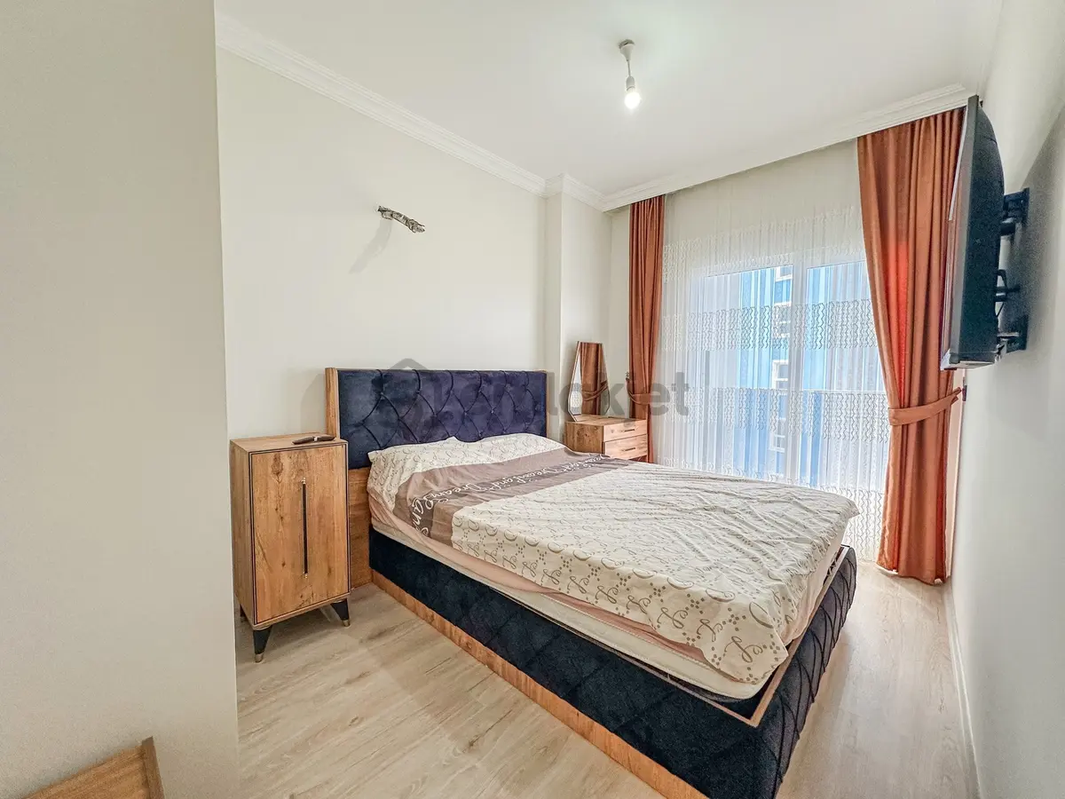 Mahmutlarda Yeni Binada Sıfır Eşyalı Ayrı Mutfak Dev Balkon - 4