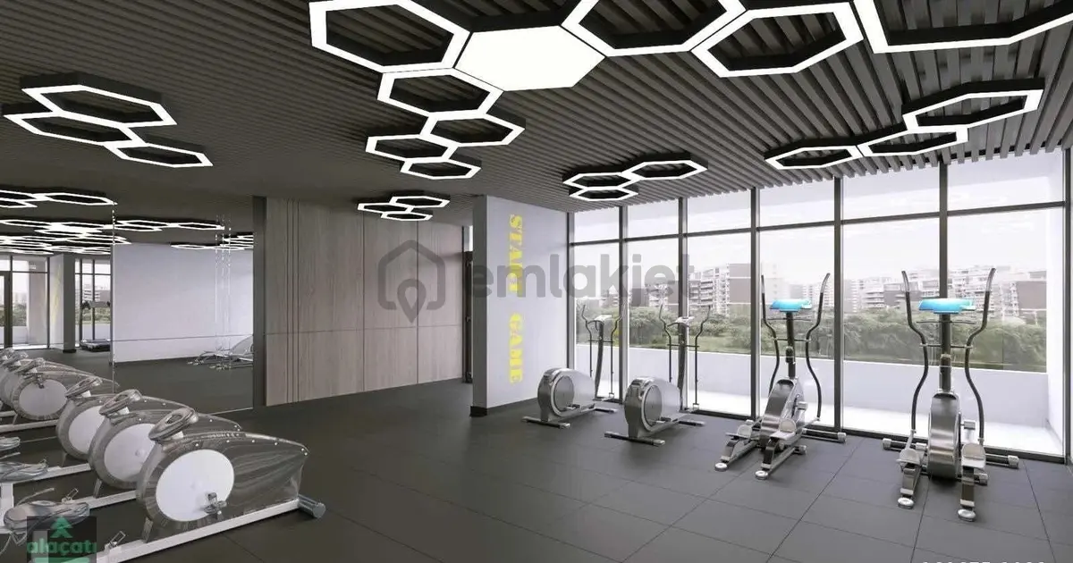 İncek Otec Tower'da Yıl Sonu Teslim Satılık 1+1 Daire - 18