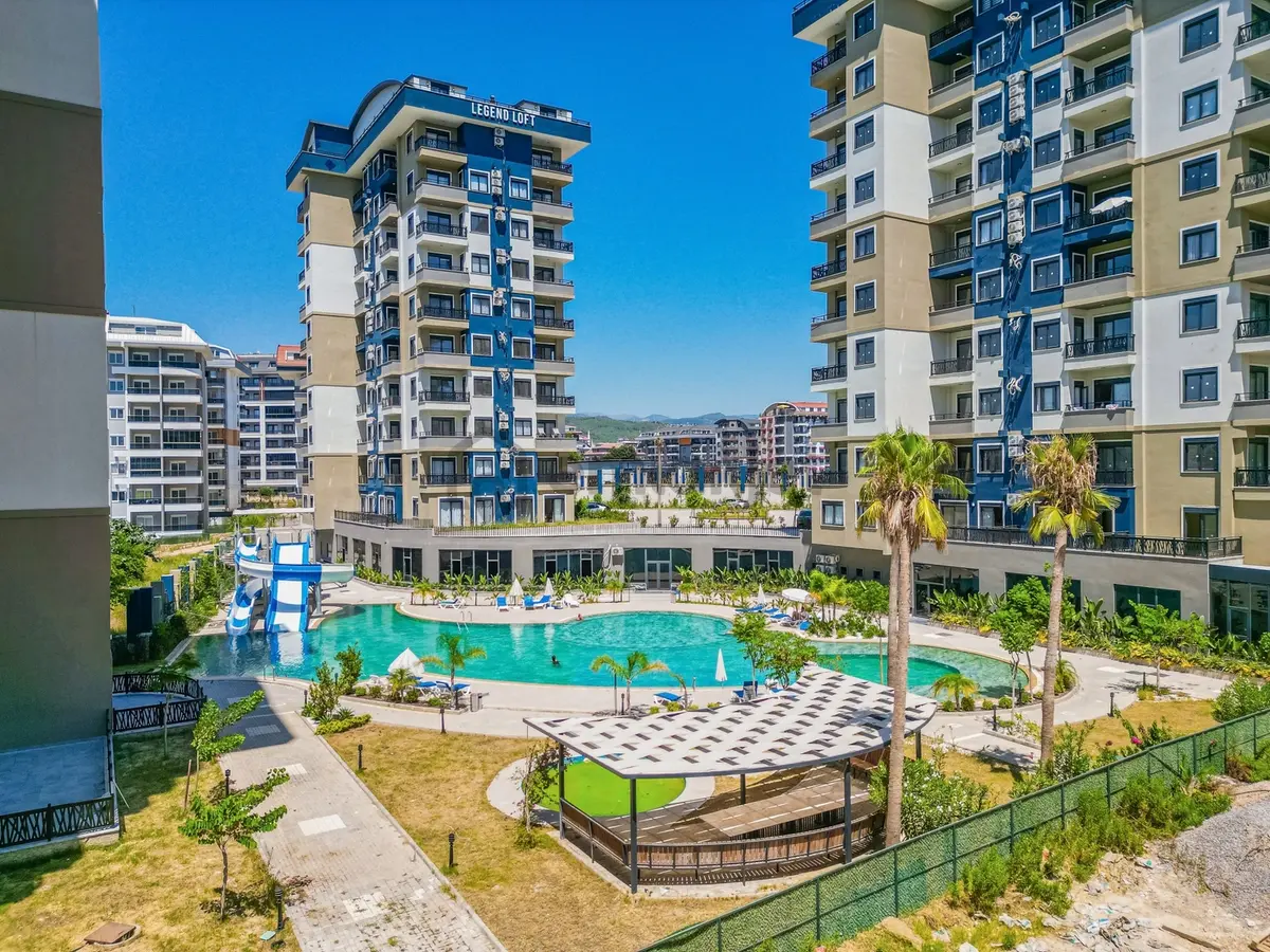 Alanya Avsallarda Eşyalı 1+1 Satılık Daire