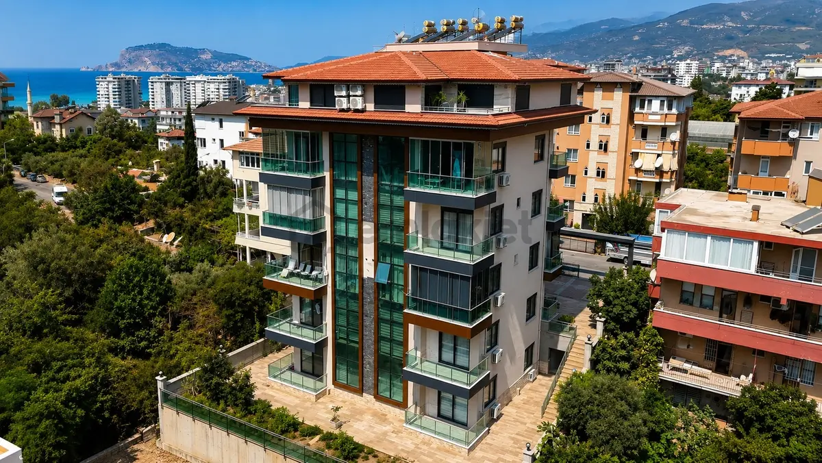 Kestelde 3+1 Havuzlu Ters Dubleks Denize 500 Mt Mesafede - 18