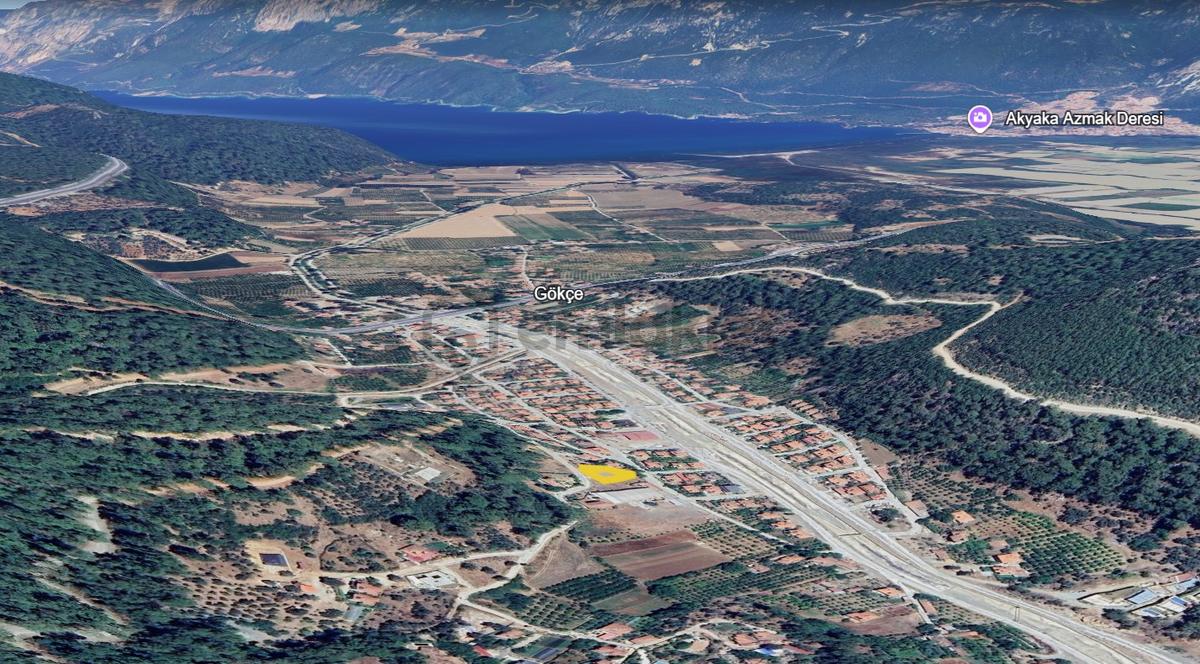 Marmaris'e 20 Dk | Gökçe'de 672 M² Villa İmarlı Satılık Arsa - 25