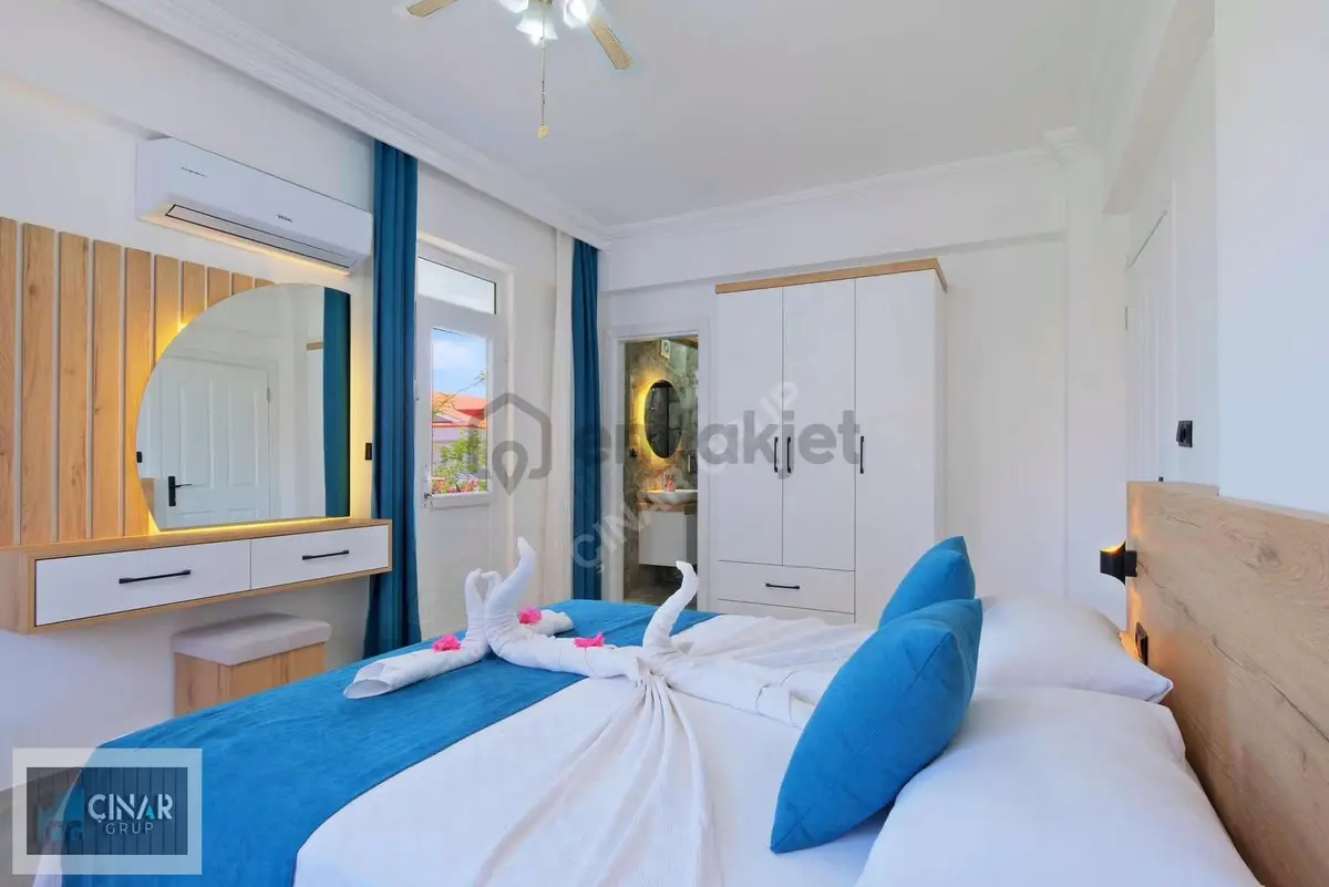 Ölüdenizde Satılık Eşyalı 3+1 Müstakil Villa - 10
