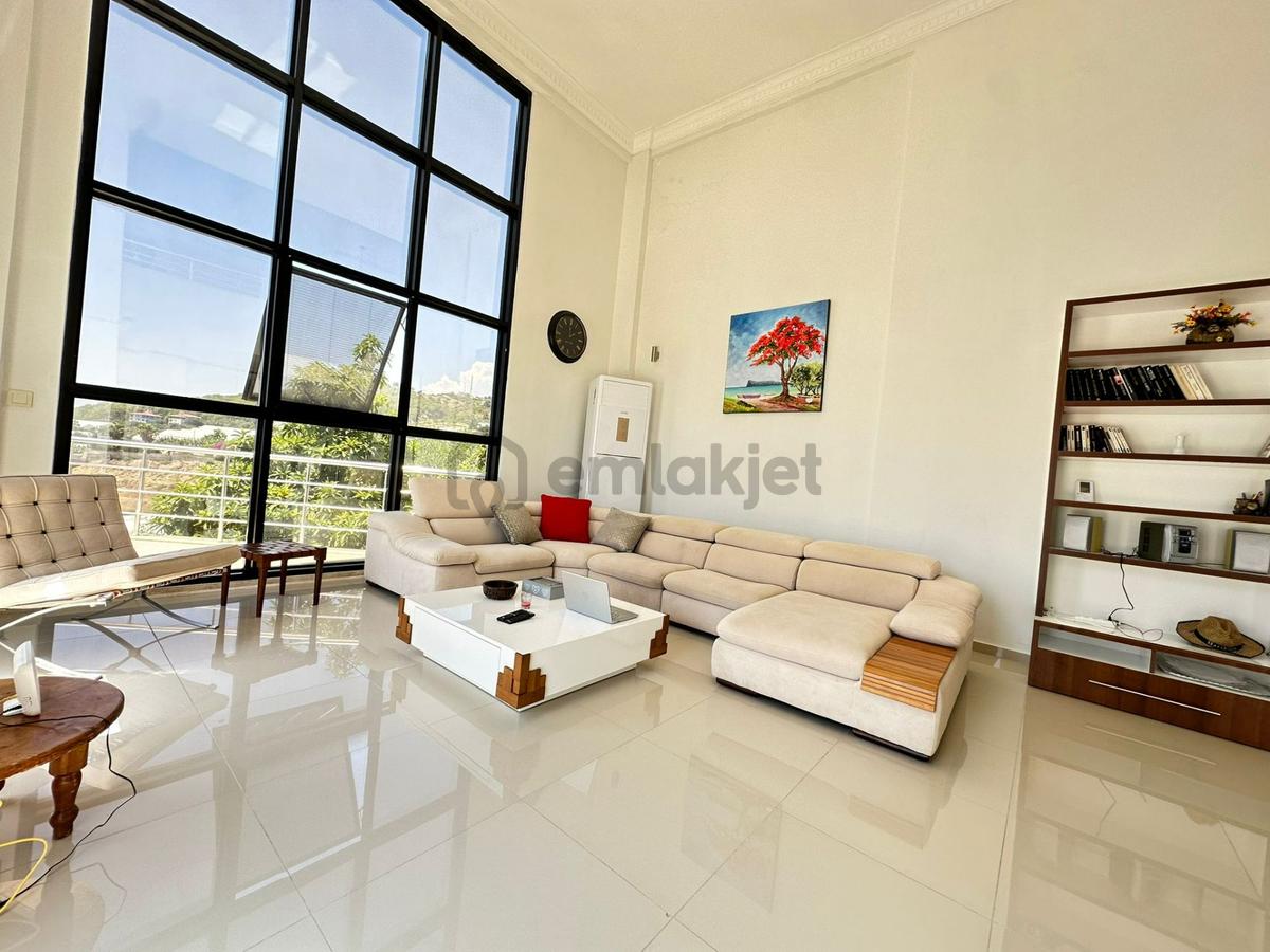 Alanya Da Denize 850 M Satılık Müstakil Villa Bahçeli - 22