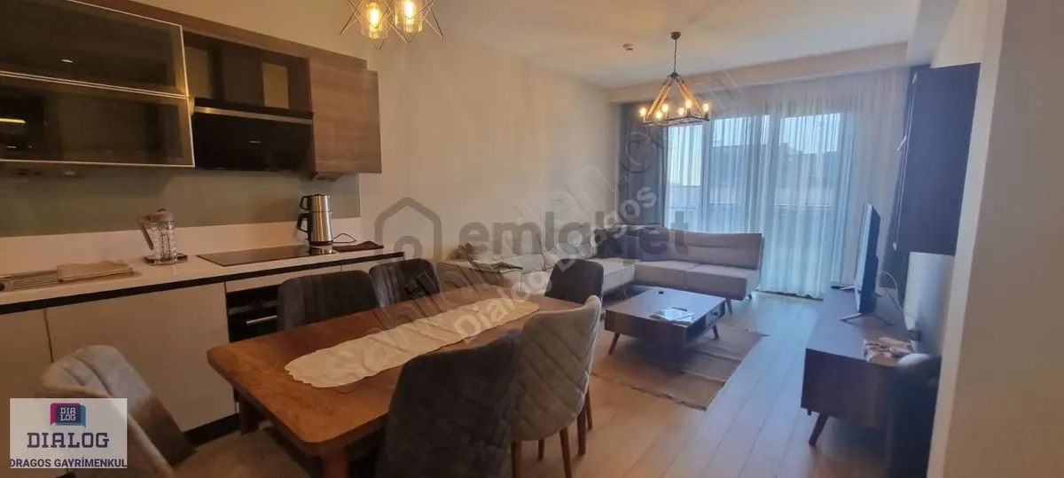 Dialog Dragos'dan Mesa Caddede 1+1 Eşyalı Kiralık - 17