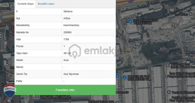 Satılık 361 M2 Sanayi İmarlı Arsa - 5