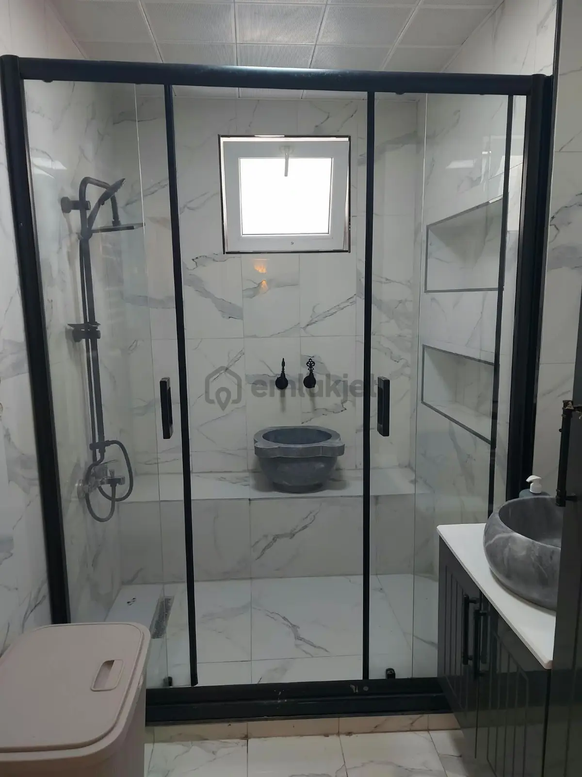 Asyapıdan 3+1 120m2 Full Yapılı Ara Kat Ön Süper Lüks Kombili - 21