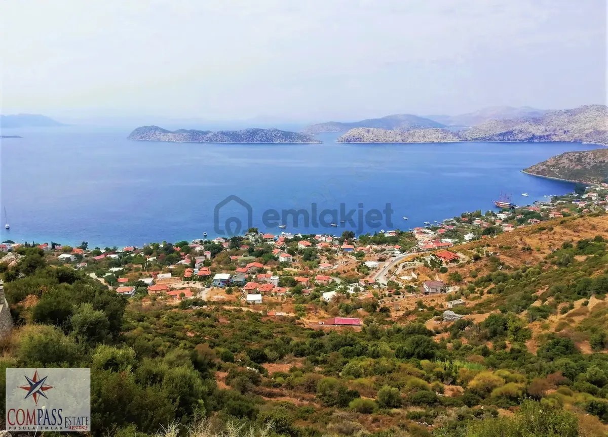 Marmaris Söğüt Satılık Deniz Gören 1.638 M2 Tarla - 10