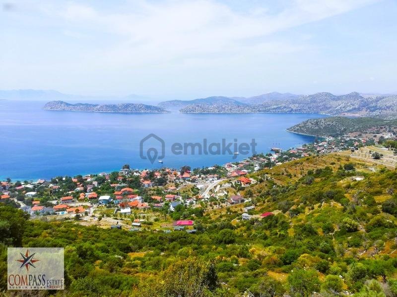 Marmaris Söğüt Satılık Deniz Gören 1.638 M2 Tarla - 13
