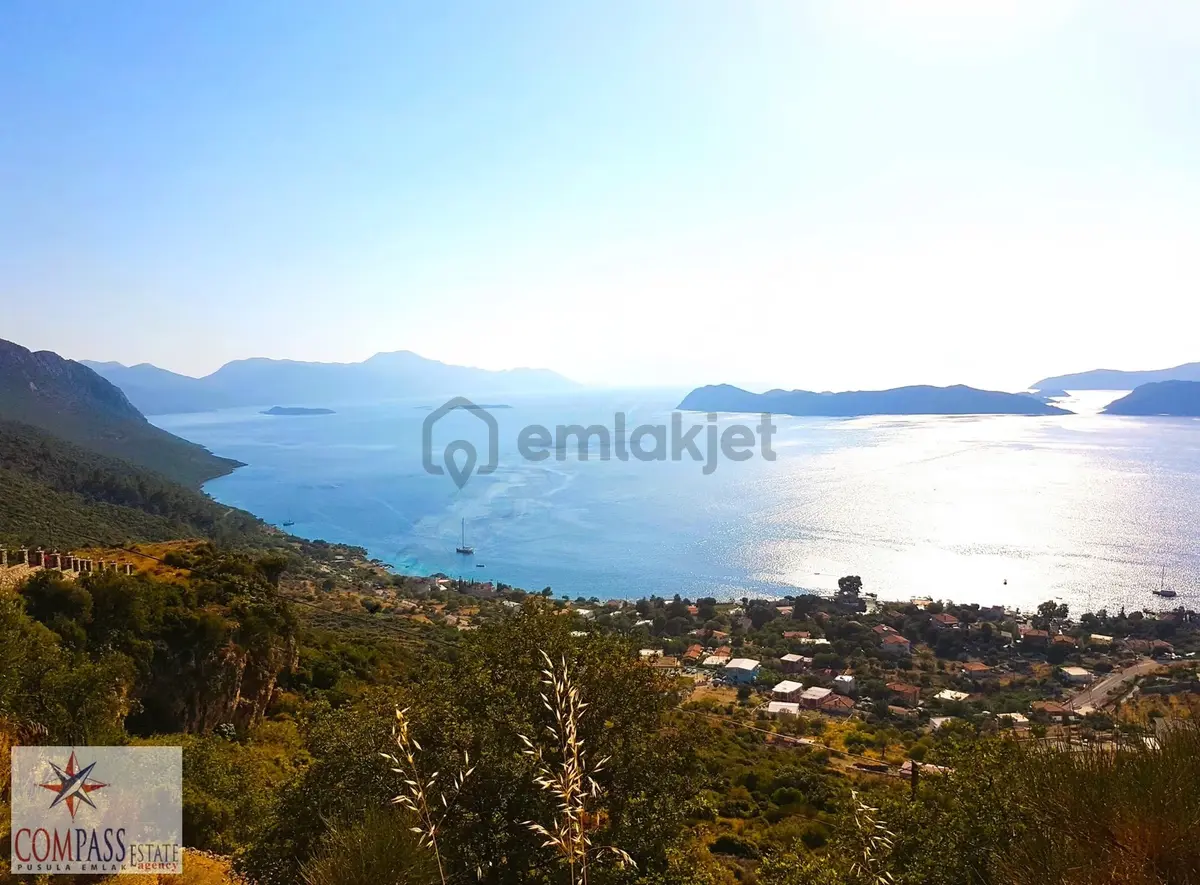 Marmaris Söğüt Satılık Deniz Gören 1.638 M2 Tarla - 5