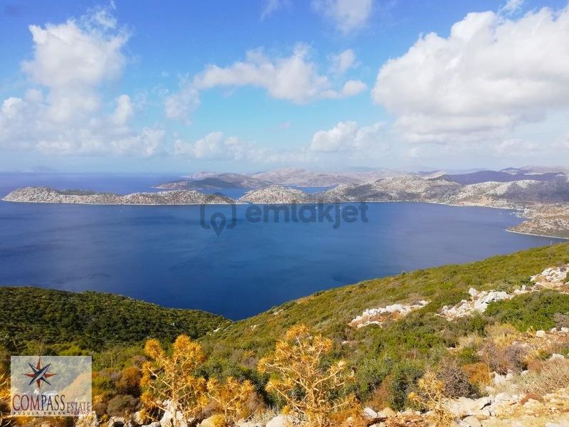 Marmaris Söğüt Satılık Deniz Gören 1.638 M2 Tarla - 14