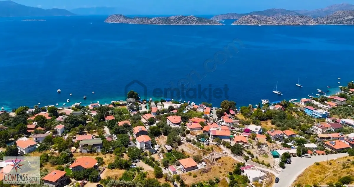 Marmaris Söğüt Satılık Deniz Gören 1.638 M2 Tarla - 6