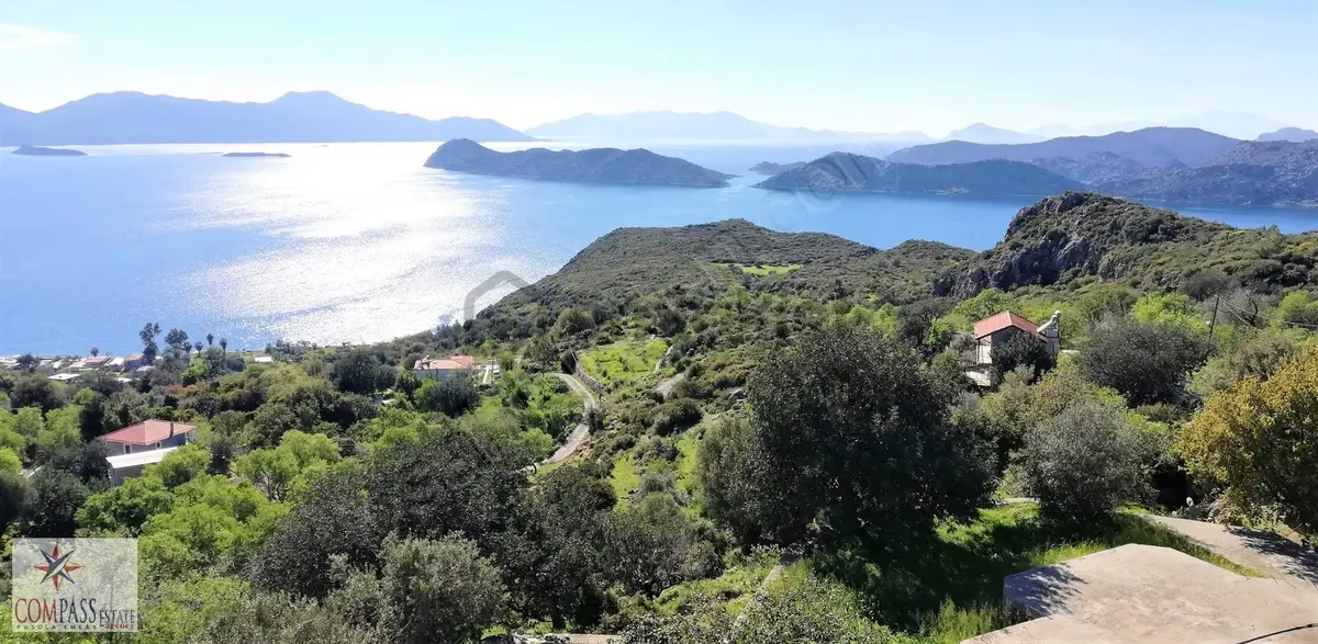 Marmaris Söğüt Satılık Deniz Gören 1.638 M2 Tarla - 4