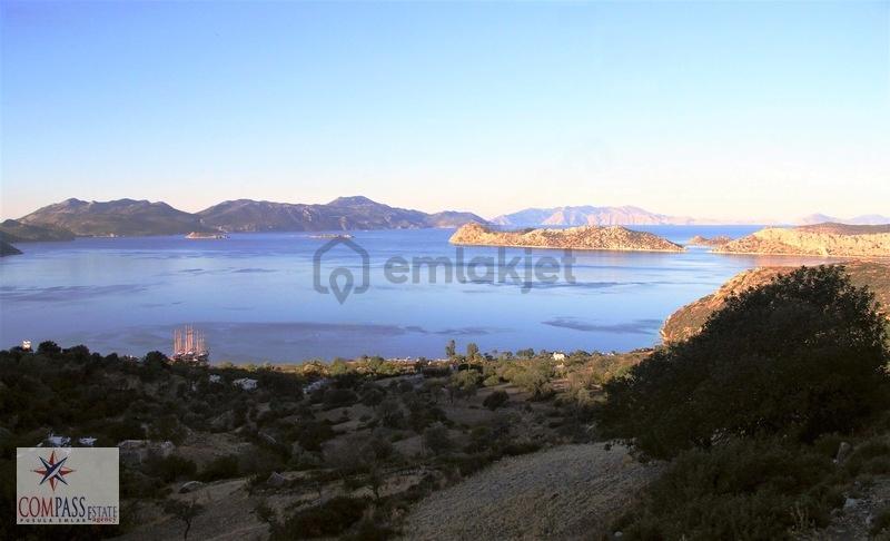 Marmaris Söğüt Satılık Deniz Gören 1.638 M2 Tarla - 6