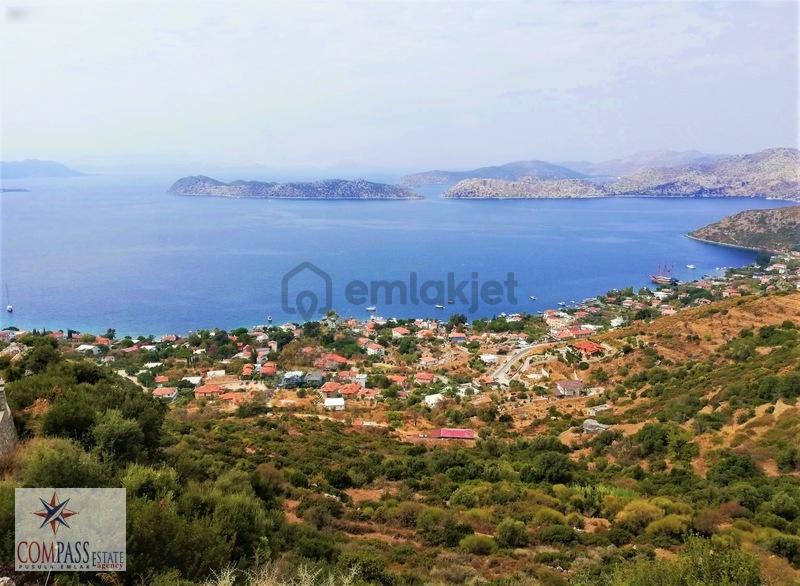 Marmaris Söğüt Satılık Deniz Gören 1.638 M2 Tarla - 12