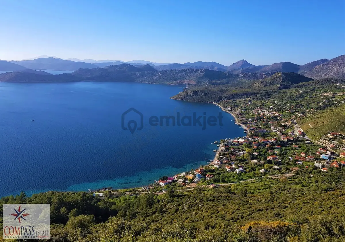 Marmaris Söğüt Satılık Deniz Gören 1.638 M2 Tarla - 8