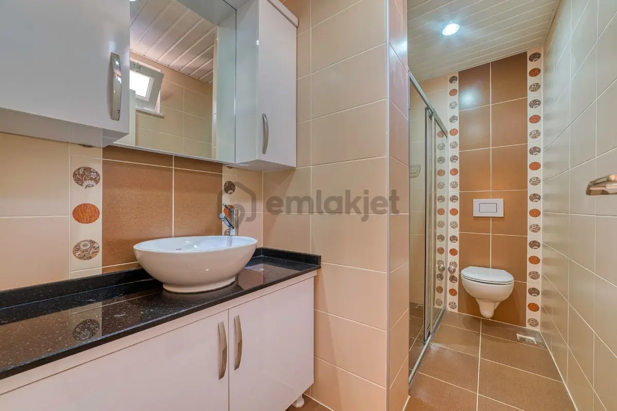 Alanya Kestel'de Denize Yakın Havuzlu Binada 2+1 Daire - 13