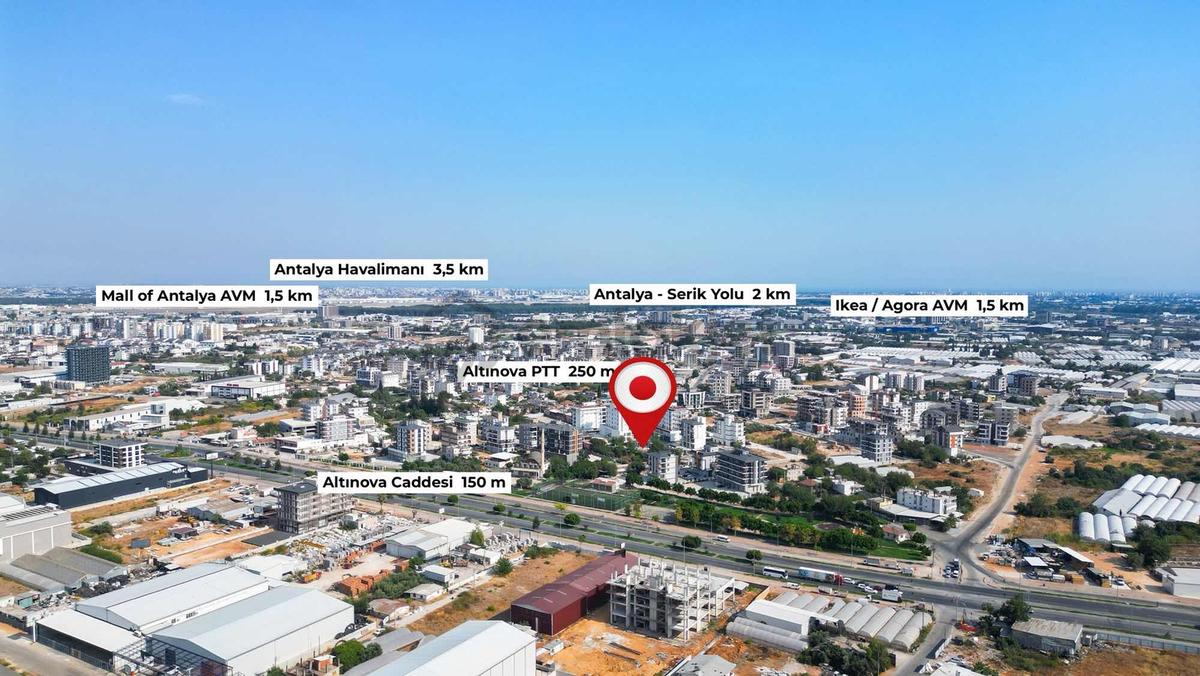 Altınova Düdende 663 M² Köşe Parsel | Ticari+konut | 7 Kat İmar - 14