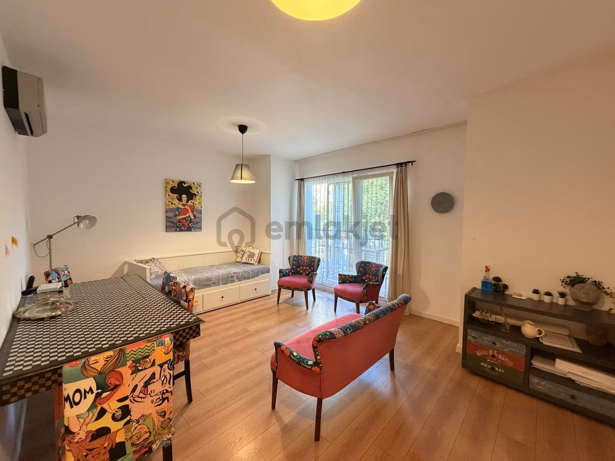 Bodrum Bitez Köyiçinde 1+1 Eşyalı Bahçeli Kiralık Daire
