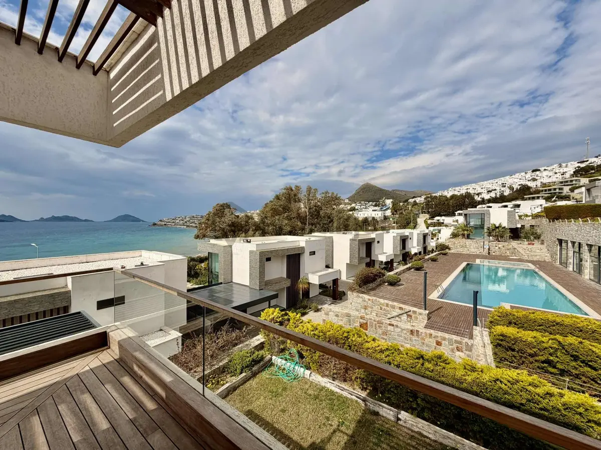 Bodrum Akyarlar 5+1 Deniz Manzaralı Satılık Villa - 26