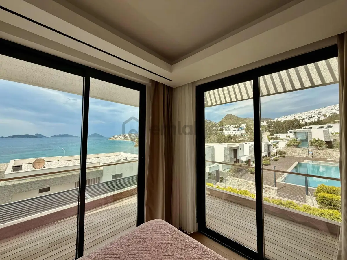 Bodrum Akyarlar 5+1 Deniz Manzaralı Satılık Villa - 7