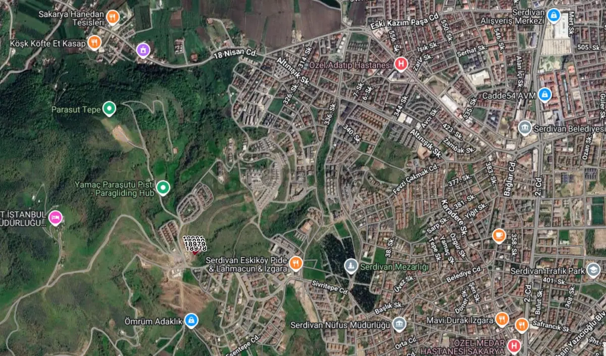 Serdivan'da Şehir Manzaralı Satılık Ada - Bahadır Eker'den - 7