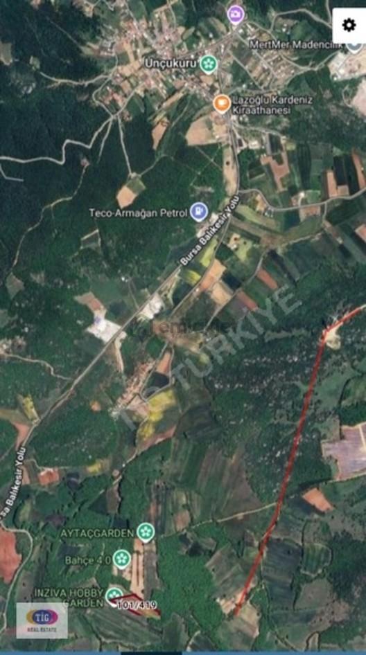 Bursa Nilüfer Unçukuru Mahallesinde 4.387m2 Satılık Hobi Bahçesi - 19