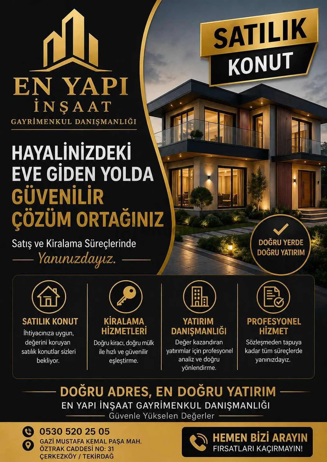 Enyapı İnşaattan Denize Sıfır 5+1 300 M2 Satılık Vılla - 12