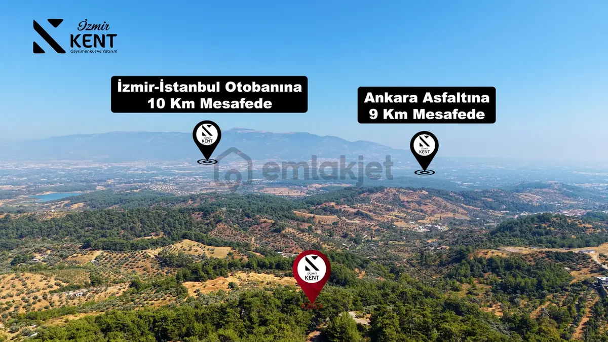 Kemalpaşa Yukarıkızılca Satılık 1.350 M2 Bahçe + Ev | Tek Tapu - 2
