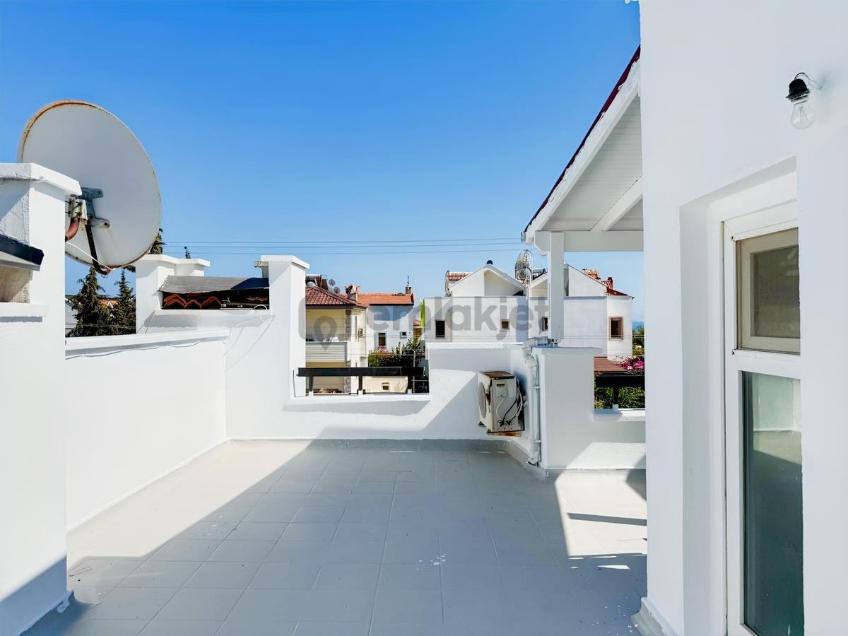 Datça Merkez | Havuzlu Dadya Sitesinde, Yenilenmiş 3+1 Villa - 29