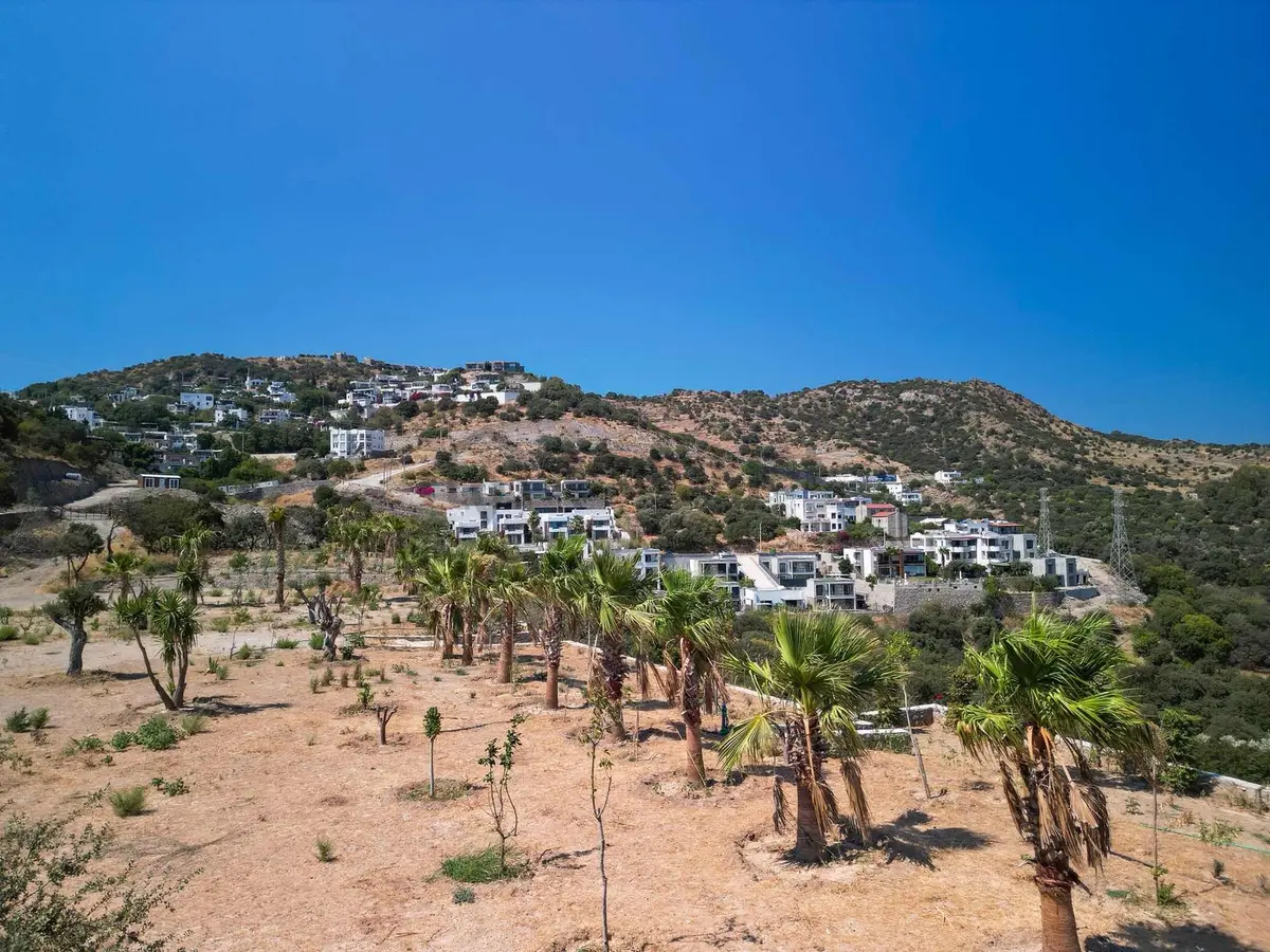 Bodrum Yahşi Deniz Manzaralı 6.499 M² Satılık Tarla - 14