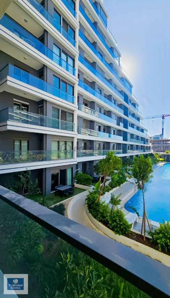 Lüks Site İçerisin'de Eşyalı, Havuz Cepheli, 1+1 Daire - 30