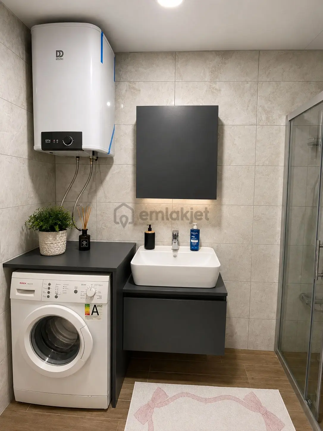 Havuzlı Sitede Eşyalı 1+1 Daire - 16