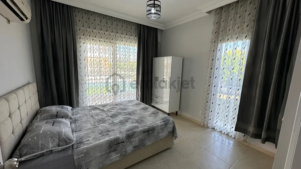 Belek'te 2+1 Eşyalı Daire Havuzlu Site İçerisinde - 14
