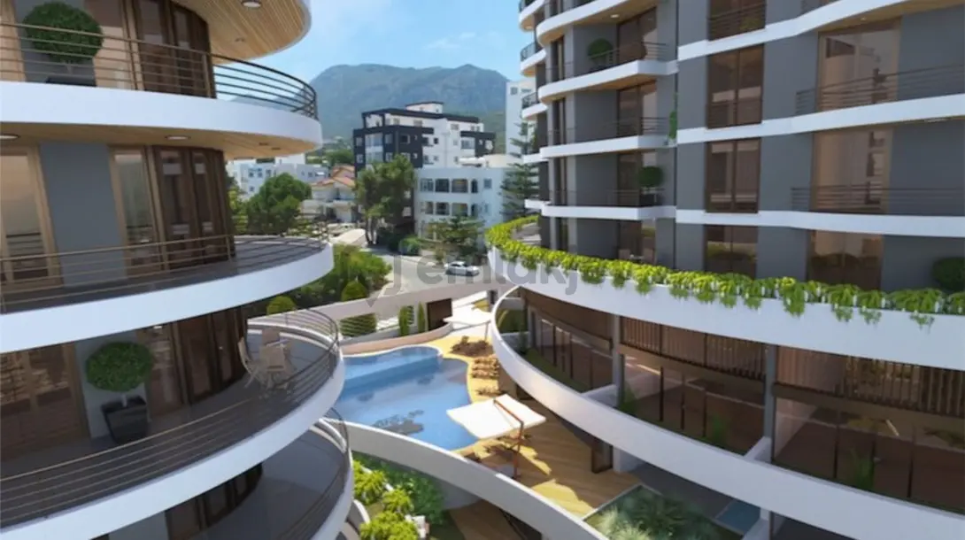 Kıbrıs, Girne'de Cc Tower Girne 1+0 Satılık Studıo Daire - 12