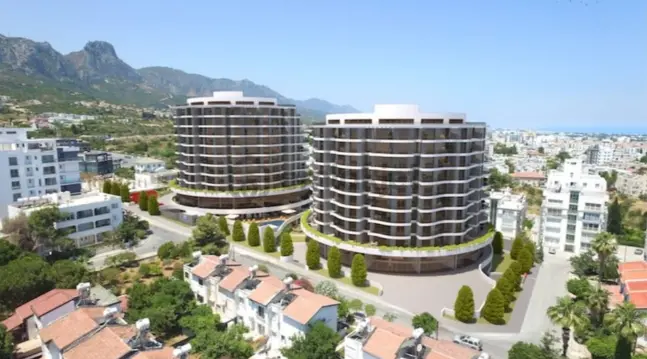 Kıbrıs, Girne'de Cc Tower Girne 1+0 Satılık Studıo Daire