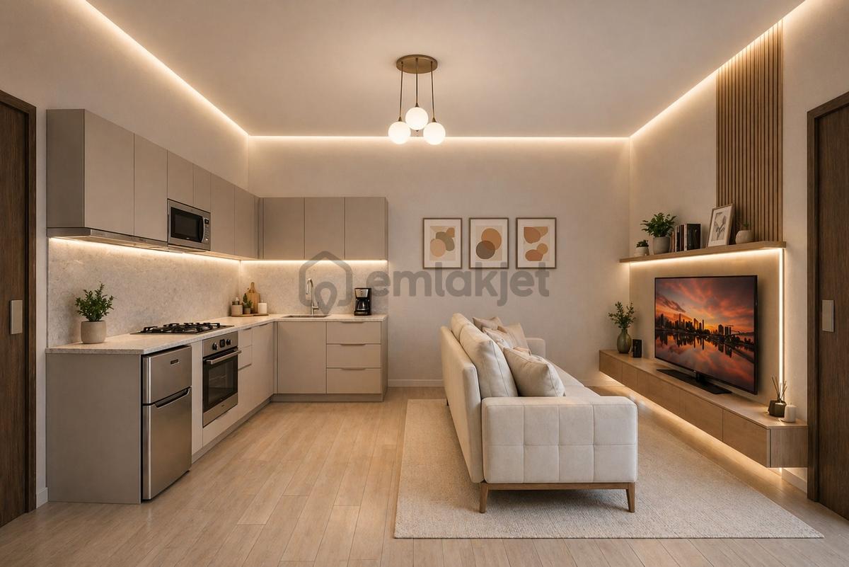 Kıbrıs, Lefkoşa'da Xre Topraktan 1+1 Satılık Daire - 23
