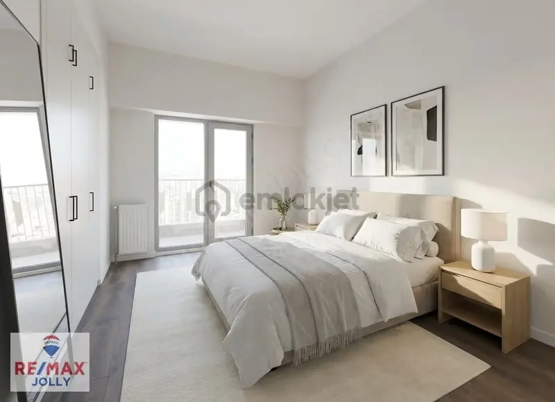 Point Residence | 25. Kat | Deniz Cephe | Satılık 1+1 Daire - 8