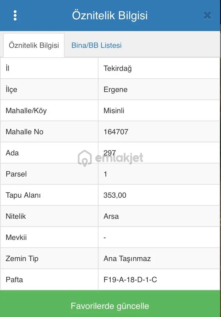 Tekirdağ Ergene Misinli De Köşebaşı İmarlı İfrazlı Arsa - 10
