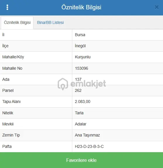 Kurşunlu Mahallesinde 2.083 M² Satılık Tarla - 3