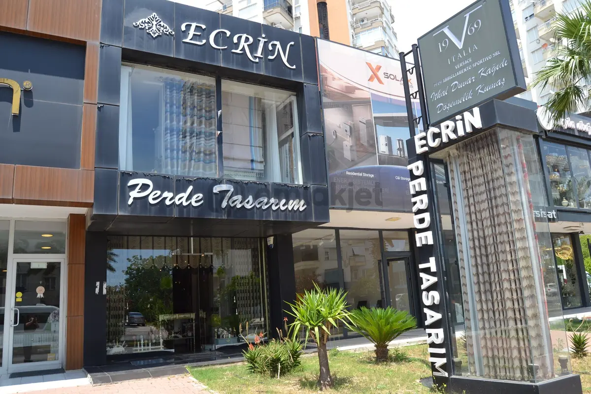Perge Bulvarı'nda Devren Kiralık 3 Katlı Perde Mağazası - 11