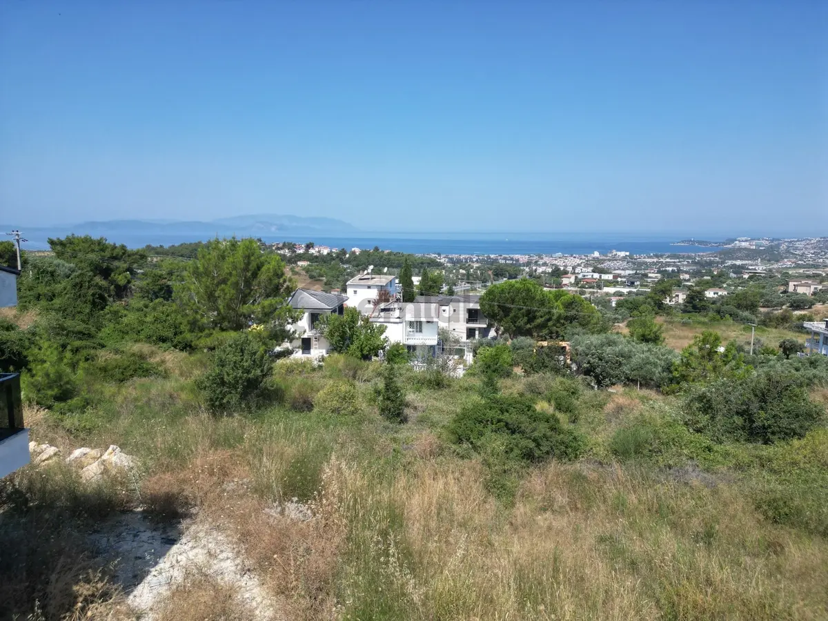 Kuşadası Soğucak Da Deniz Manzaralı Arsa - 3