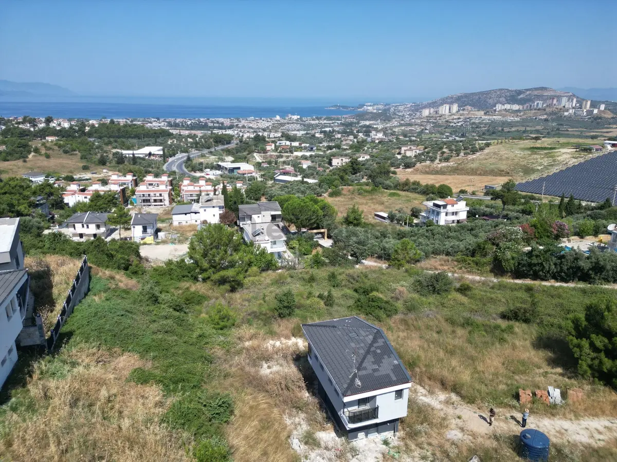Kuşadası Soğucak Da Deniz Manzaralı Arsa - 16