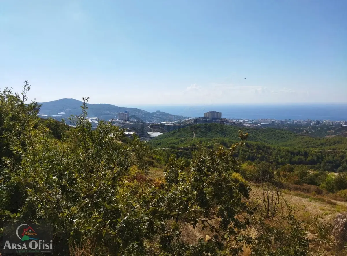 Alanya Mahmutlarda Satılık Deniz Manzaralı İmarlı Arsalar
