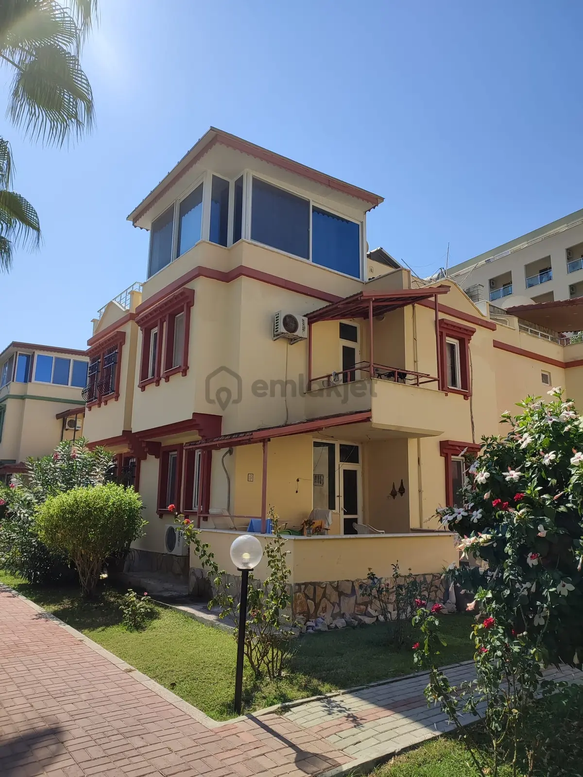 Alanya Konaklı'da Satılık 3+1 Tripleks Villa - 11