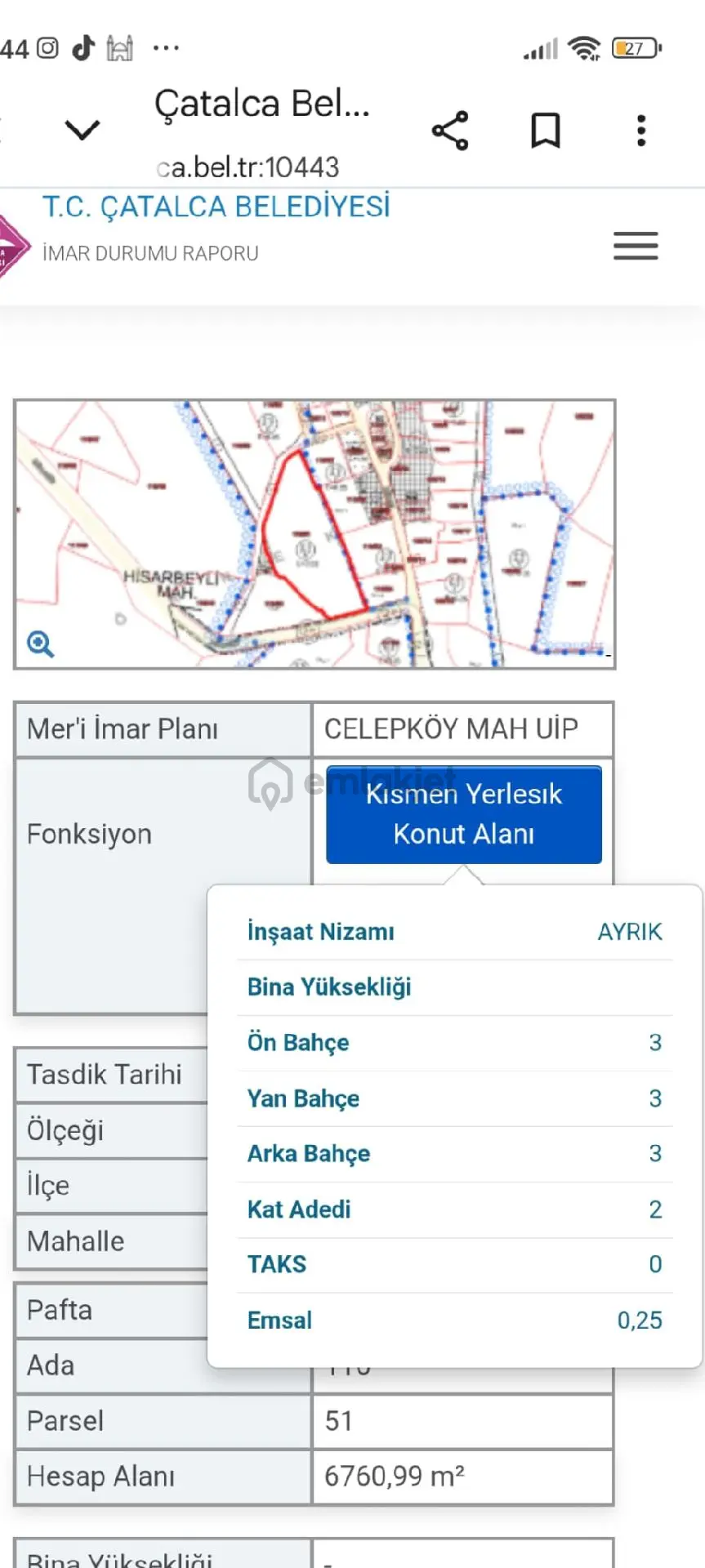 Sahibinden İstanbul Çatalca Celepköy - 4