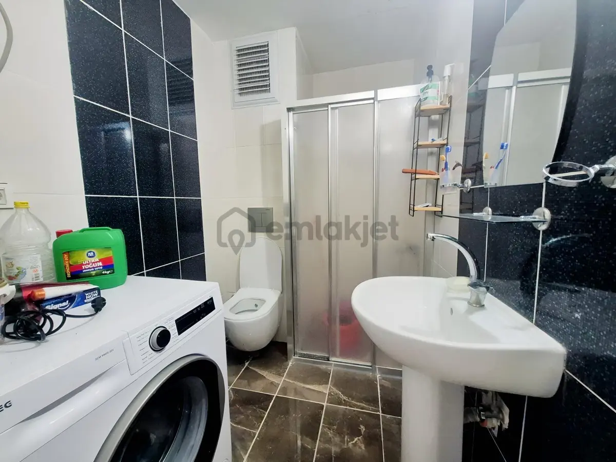 Kundu'da Bahçeli Kiralık 1+1 Eşyalı Daire - 8