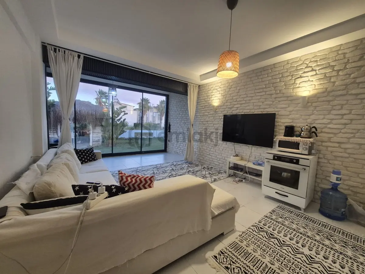 Kundu'da Bahçeli Kiralık 1+1 Eşyalı Daire - 7