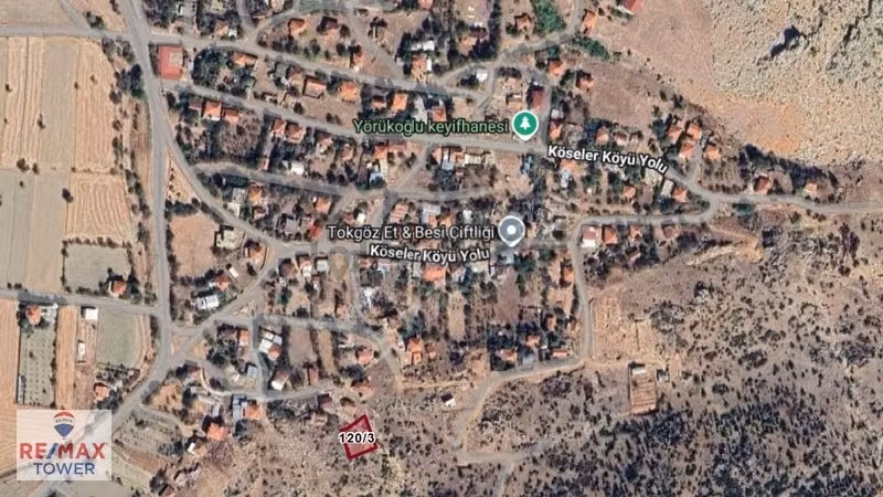 Antalya, Korkuteli, Köseler'de, 600 M2, Villa İmarlı Arsa - 5